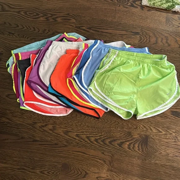 10 Pair Nike Athletic Shorts - All Medium - Barely Worn - Picture 2 of 3